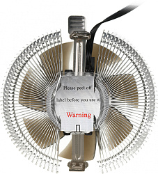 Устройство охлаждения(кулер) ID-Cooling DK-01 Soc-AM5/AM4/1200/1700/1851 черный 4-pin 29dB Al 95W 195gr Ret