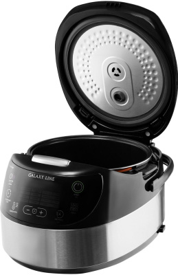 Мультиварка Galaxy GL 2649 5л 1100Вт черный/серебристый