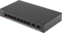 Коммутатор Dahua DH-CS4010-8GT-110 (L2) 10x100Мбит/с 8PoE 110W управляемый