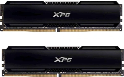 Память DDR4 2x32GB 3200MHz A-Data AX4U320032G16A-DCBK20 XPG Gammix D20 RTL Gaming PC4-25600 CL16 DIMM 288-pin 1.35В kit с радиатором Ret