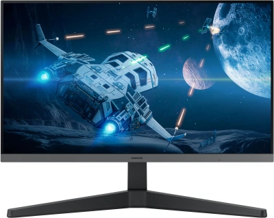 Монитор Samsung 24" Essential S3 S24C330GAI черный IPS LED 1ms 16:9 HDMI полуматовая 250cd 178гр/178гр 1920x1080 100Hz FreeSync DP WQ USB 2.9кг