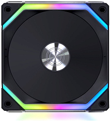 Вентилятор для корпуса Lian-Li Uni Fan SL120 V2 ARGB 120х120x28 черный 4-pin 29дБ (G99.12SLV21B.00) Ret