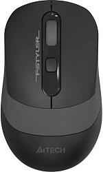 Мышь A4Tech Fstyler FM10S черный/серый оптическая 1600dpi silent USB 3but (FM10S USB GREY)