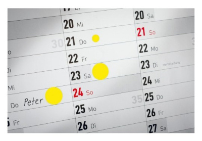 Этикетки Avery Zweckform 3856 250шт на листе диаметр 19мм/70г/м2/желтый самоклей. универсальная