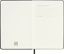 Еженедельник Moleskine CLASSIC WKNT Pocket 90x140мм 144стр. черный