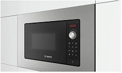 Микроволновая печь Bosch BFL623MS3 20л. 800Вт черный/серебристый (встраиваемая)
