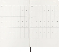 Еженедельник Moleskine PRECIOUS & ETHICAL MAMBA Large 130х210мм обложка экокожа 144стр. бургунди
