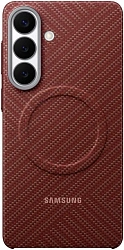 Чехол (клип-кейс) Samsung для Samsung Galaxy S26+ Carbon Magnet Case with MagSafe коралловый (EF-KS947SREGRU)