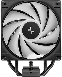 Устройство охлаждения(кулер) Deepcool AG400 Bk V2 ARGB Soc-AM5/AM4/1200/1700/1851 черный 4-pin 31.6dB Al+Cu 220W 643gr Ret (R-AG400-BKAMMN-GJD)