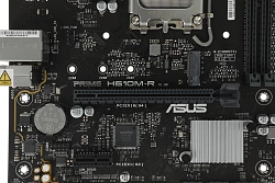 Материнская плата Asus PRIME H610M-R-SI Soc-1700 Intel H610 2xDDR5 mATX AC`97 8ch(7.1) GbLAN+VGA+HDMI+DP White Box