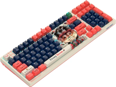 Клавиатура A4Tech Bloody AT98 Proxy Boom механическая бежевый/красный USB for gamer LED (AT98)