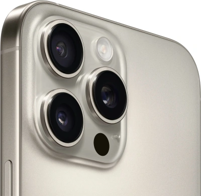 Смартфон Apple A3296 iPhone 16 Pro Max 256Gb титан моноблок 3G 4G 2Sim 6.9" 1320x2868 iOS 18 48Mpix 802.11 a/b/g/n/ac/ax/be NFC GPS Protect