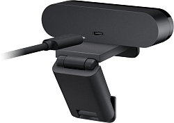 Камера Web Logitech Brio черный 13Mpix (4096x2160) USB3.0 с микрофоном (960-001106)