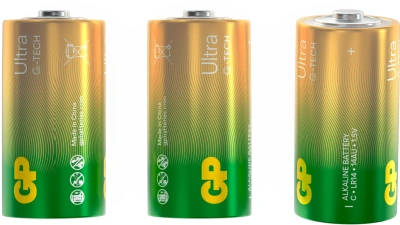 Батарея GP Ultra Alkaline 14AUA21-2CRSBC2 C (2шт) блистер