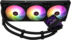 Система водяного охлаждения Thermalright Frozen Warframe PRO 360 ARGB Soc-AM5/AM4/1200/1700/1851 черный 4-pin 29.8dB Al LCD Ret (F-WFRAME-PRO-360-BL-ARGB)