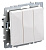 Выключатель IEK Brite ВС10-3-0-БрБ скрыт. 3кл. IP20 белый (упак.:1шт) (BR-V30-0-10-K01)
