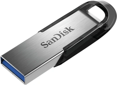 Флеш Диск Sandisk 512Gb Cruzer Ultra Flair SDCZ73-512G-G46 USB3.0 серебристый/черный