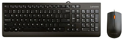 Клавиатура + мышь Lenovo 300 U клав:черный мышь:черный USB (GX30M39635)