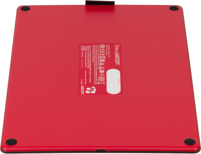 Графический планшет Wacom One by USB черный/красный