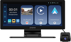 Автомобильный монитор Digma Smart Play 1200 Dual 8.9" 600x1024