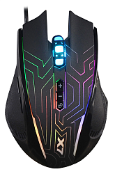 Мышь A4Tech X87 черный оптическая 2400dpi USB 8but (X87 (MAZE))