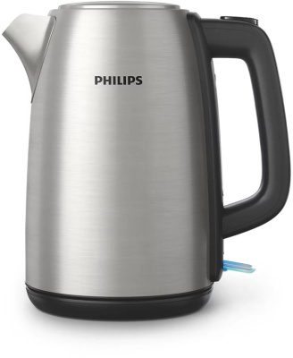 Чайник электрический Philips HD9351/90 1.7л. 1850Вт серебристый корпус: металл