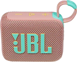 Колонка порт. JBL GO 4 розовый 4.2W 1.0 BT 850mAh (JBLGO4PINK)