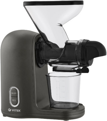 Соковыжималка шнековая Vitek VT-3715 300Вт рез.сок.:280мл. черный/черный
