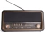 Радиоприемник портативный Сигнал БЗРП РП-336 черный/коричневый USB microSD