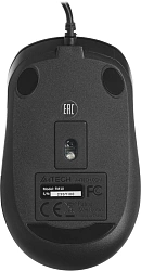 Мышь A4Tech Fstyler FM10 черный/оранжевый оптическая 1600dpi USB 4but (FM10 ORANGE)