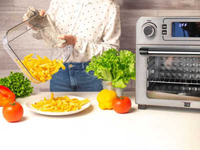 Мини-печь GFGril GFAO-700 23л. 1700Вт серебристый