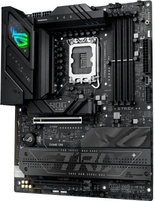 Материнская плата Asus ROG STRIX B860-F GAMING WIFI Soc-1851 Intel B860 4xDDR5 ATX AC`97 8ch(7.1) 2.5Gg RAID+HDMI