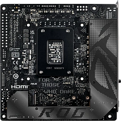 Материнская плата Asus ROG STRIX B860-I GAMING WIFI Soc-1851 Intel B860 2xDDR5 mini-ITX AC`97 8ch(7.1) 2.5Gg RAID+HDMI+DP