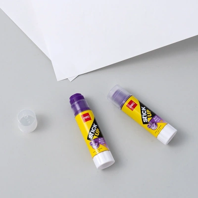 Клей-карандаш Deli EA522 8гр корп.фиолетовый ПВП дисплей картонный