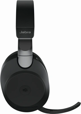 Наушники с микрофоном Jabra Evolve2 85, Link380a UC Stereo Stand Black черный накладные BT оголовье (28599-989-989)