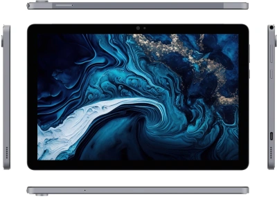 Планшет Digma Pro HIT 106 T606 (1.6) 8C RAM6Gb ROM128Gb 10.1" IPS 1920x1200 4G 2Sim Android 13 серый 13Mpix 5Mpix BT WiFi microSD 1Tb 6000mAh