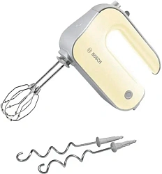 Миксер ручной Bosch MFQ40301 500Вт бежевый/серый