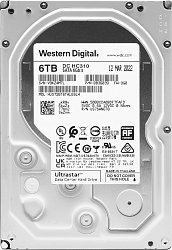 Жесткий диск WD SATA-III 6TB 0B36039\0B36535 HUS726T6TALE6L4 Server Ultrastar DC HC310 512E (7200rpm) 256Mb 3.5"