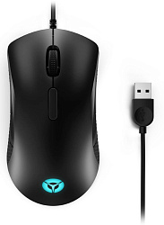 Мышь Lenovo M300 RGB черный оптическая 8000dpi USB 8but (GY50X79384)