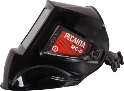 Маска сварщика Ресанта МС-5 филь.:хамел. см.экр.100x60мм черный (65/57)