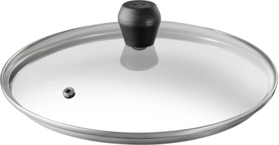 Сковорода Tefal Easy Plus 04237928 круглая 28см ручка несъемная (с крышкой) черный (9100054102)