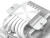 Устройство охлаждения(кулер) ID-Cooling IS-67-XT Soc-AM5/AM4/1200/1700/1851 белый 4-pin 16-35dB Al+Cu 150W 500gr Ret (IS-67-XT WHITE)