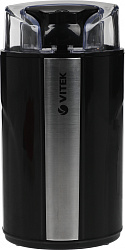 Кофемолка Vitek VT-8366 400Вт сист.помол.:ротац.нож вместим.:70гр черный