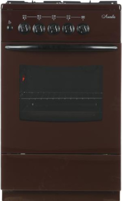 Плита Газовая Лысьва ГП 400 М2С-2у коричневый (без крышки) реш.сталь