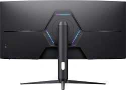 Монитор Hisense 34" 34G6K-PRO черный VA LED 1ms 21:9 HDMI M/M матовая 4000:1 280cd 89гр/89гр 3440x1440 180Hz FreeSync Premium DP 2K 6.75кг