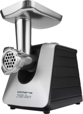 Мясорубка Polaris PMG 2546 2500Вт черный/серебристый