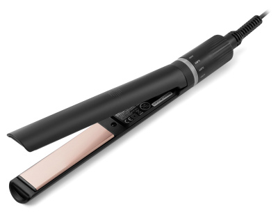 Выпрямитель Hyundai H-HS1270 42Вт черный макс.темп.:200С покрытие:керамико-турмалиновое