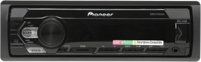 Автомагнитола Pioneer MVH-S125UI 1DIN 4x50Вт ПДУ RDS