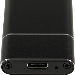 Внешний корпус SSD AgeStar 3UBNF5C SATA III USB 3.0 USB 3.0 Type-С алюминий черный M2 2280 B-key