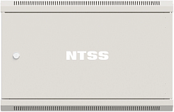 Шкаф коммутационный NTSS Премиум (NTSS-W9U6060FD) настенный 9U 570x600мм пер.дв.металл 60кг серый 500мм 22кг 220град. 500мм IP20 сталь